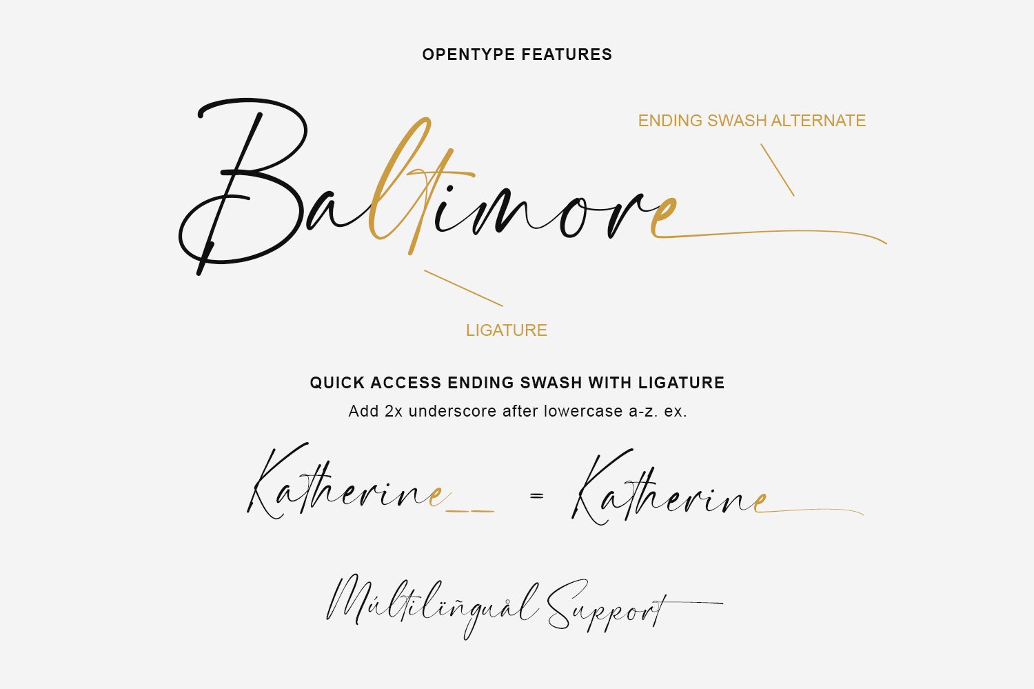 Jherlitha - Signature Font
