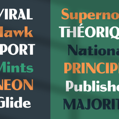 Gradualist (3) Gradualist – High Contrast Retro Sans Serif