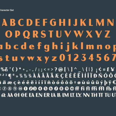 Gradualist (9) Gradualist – High Contrast Retro Sans Serif
