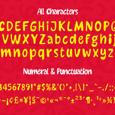Jellymo (5) Jellymo - Playful Chunky Display Font