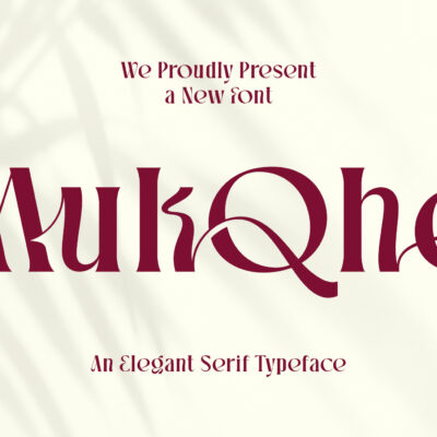 Mukqhe Elegant Serif Font (1) Mukqhe
