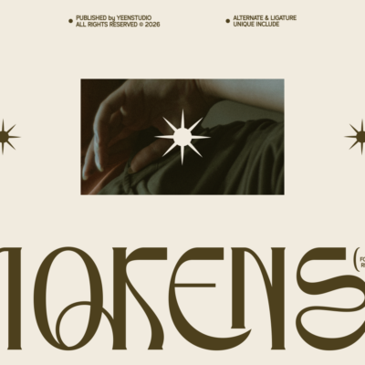 Mokensa Decorative Serif Display Mokensa Decorative Serif Display