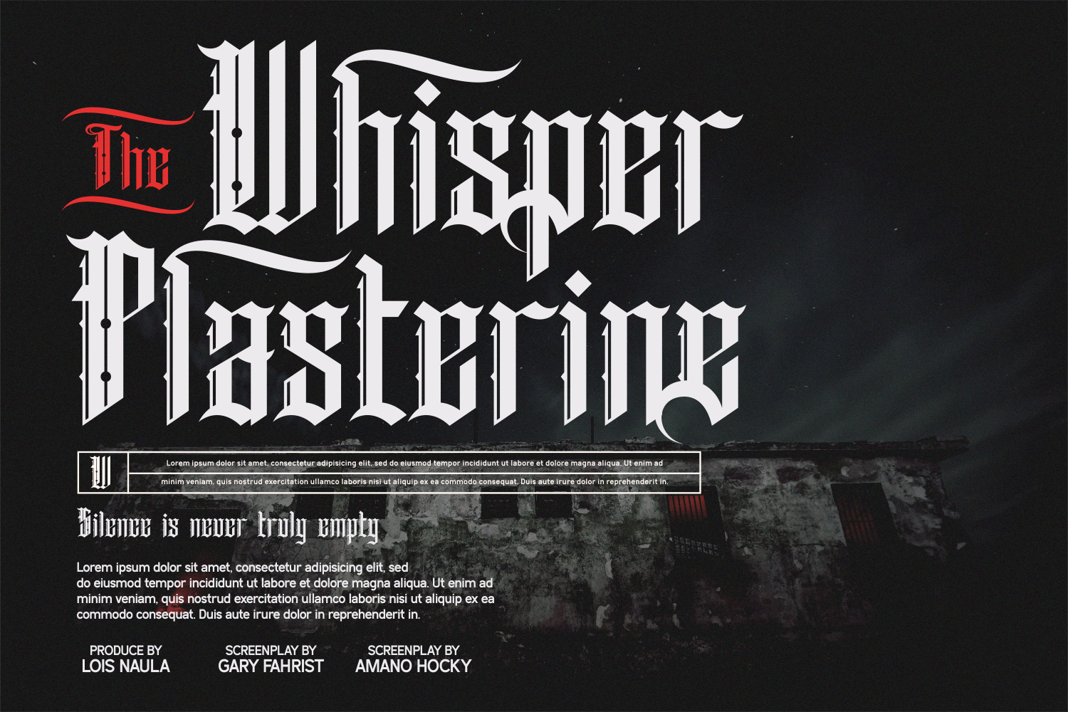 Bladesey – Blackletter Display Font