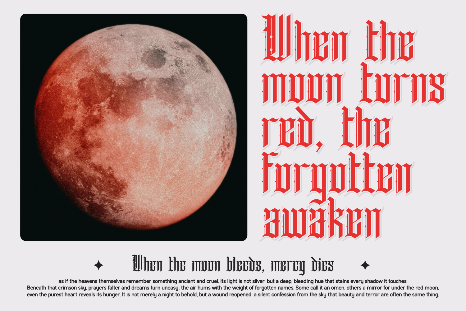Bladesey – Blackletter Display Font