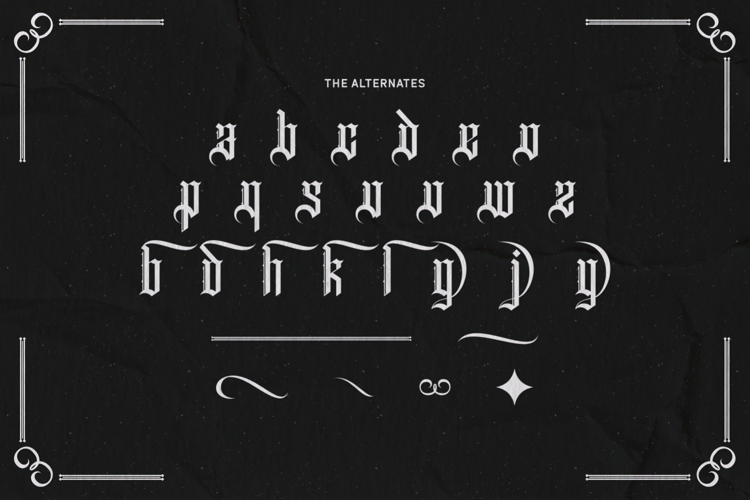 Bladesey – Blackletter Display Font