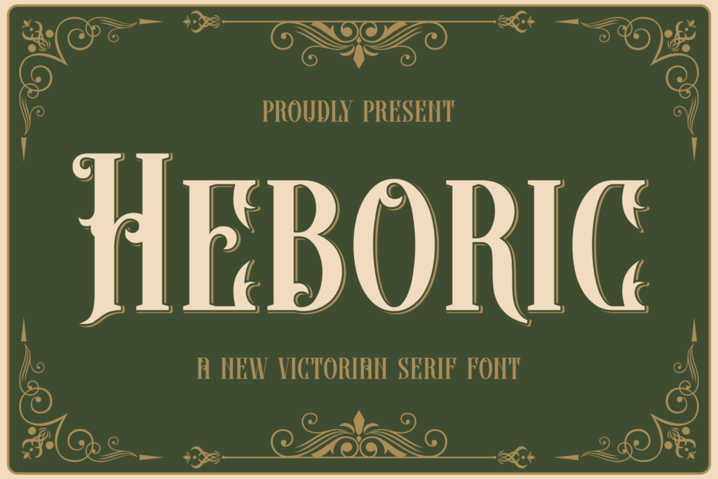 Heboric – Victorian Serif Font