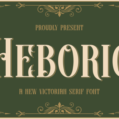 Heboric – Victorian Serif Font Heboric – Victorian Serif Font