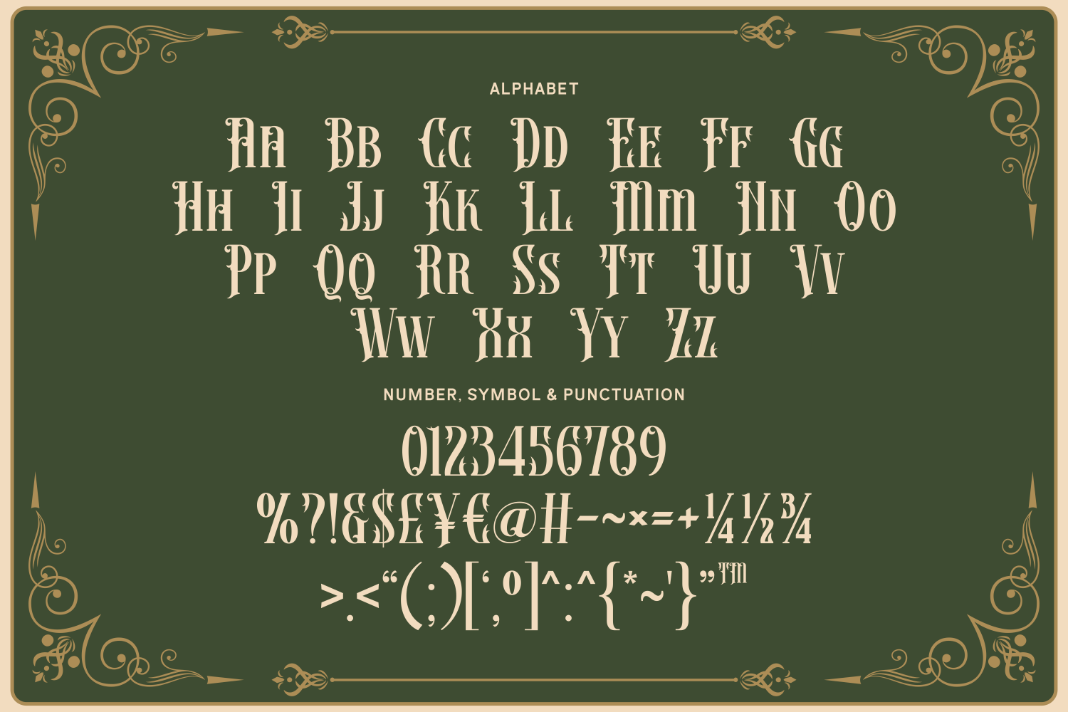 Heboric – Victorian Serif Font